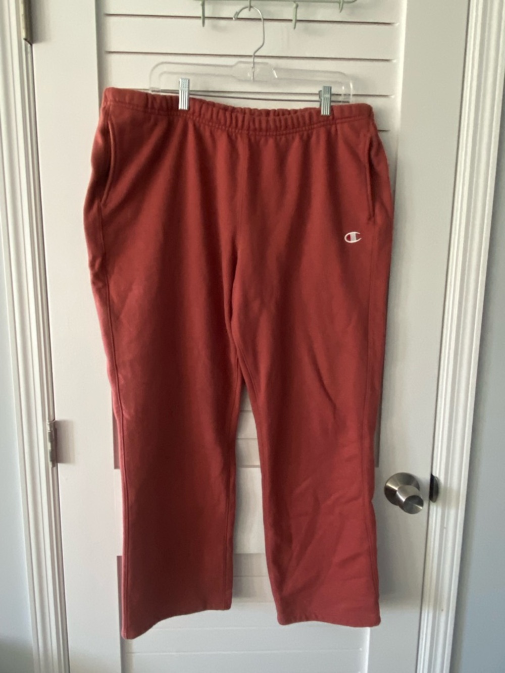 Vintage Champion Muave Reverse Weave Sweatpants Size 2XL with Drawstrings
